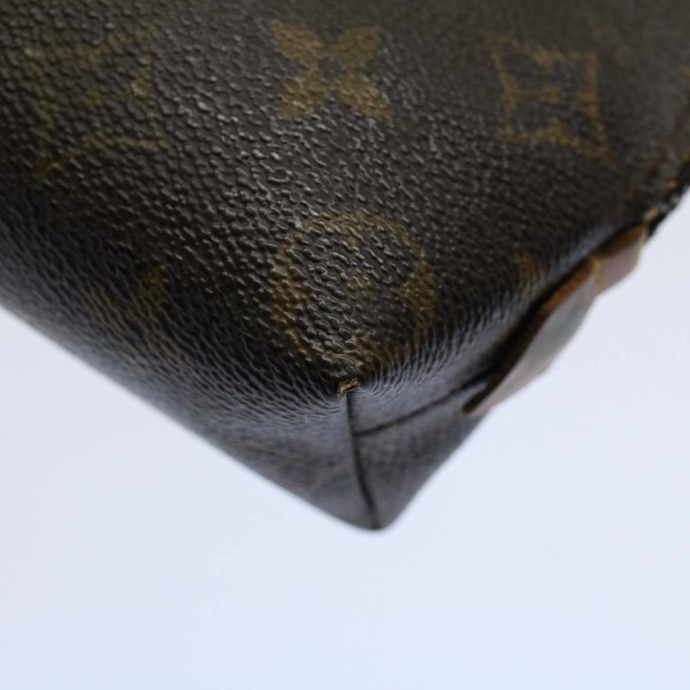 LOUIS VUITTON Monogram Pochette Cosmetic PM Cosmetic Pouch M47515 LV Auth 57871 - Picture 7 of 16